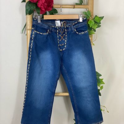 Pantacourt en jean Morgan Taille 40