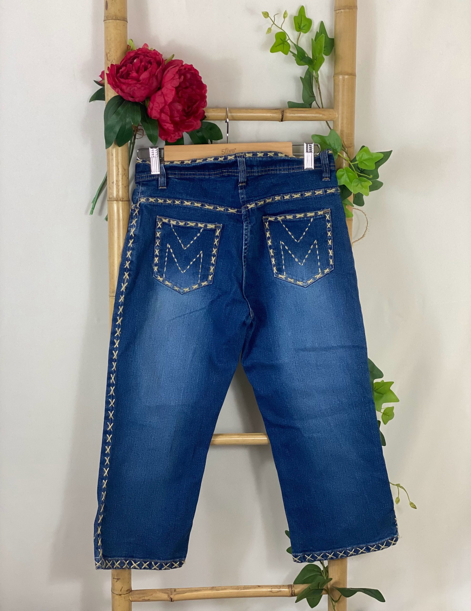 Pantacourt en jean Morgan Taille 40 – Image 2