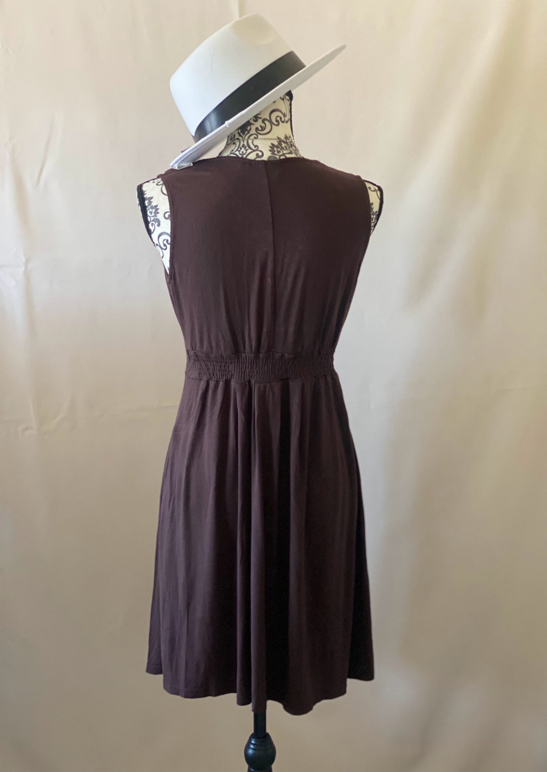 Robe de grossesse Taille 38/40 Marron – Image 2