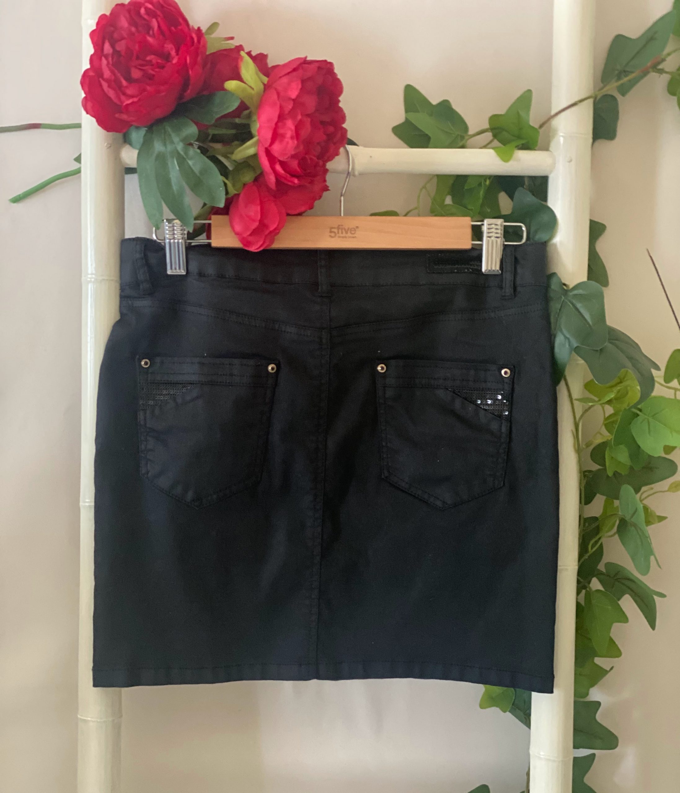 Jupe noire Morgan, Taille 38 – Image 2