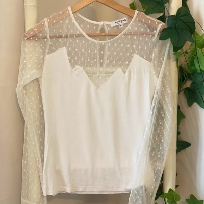 Blouse Morgan dentelle, Taille 38