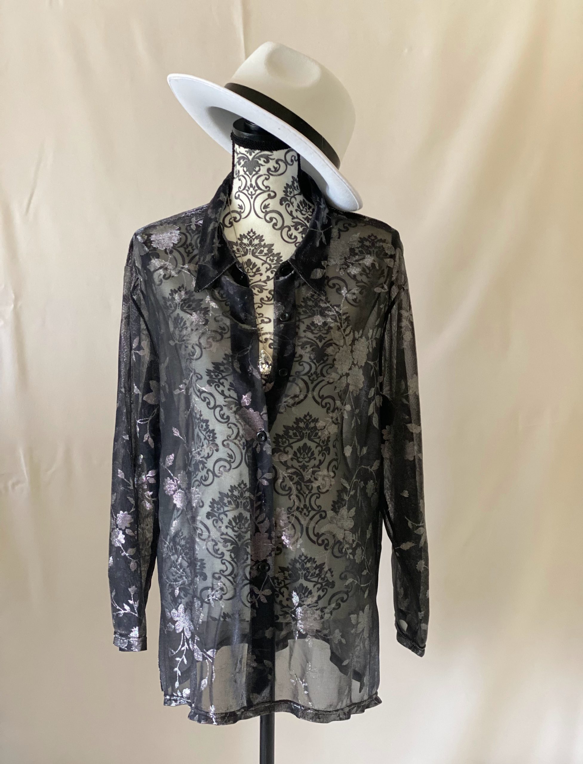 Chemise transparente Taille 48