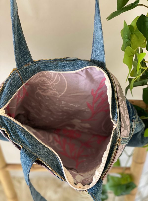 Sac à main en jean original – Image 3